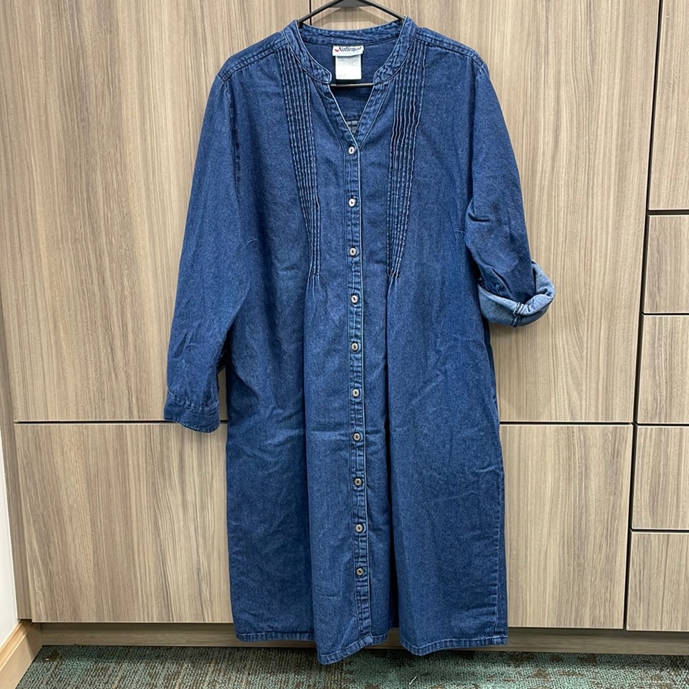 Blue Jean dress by national